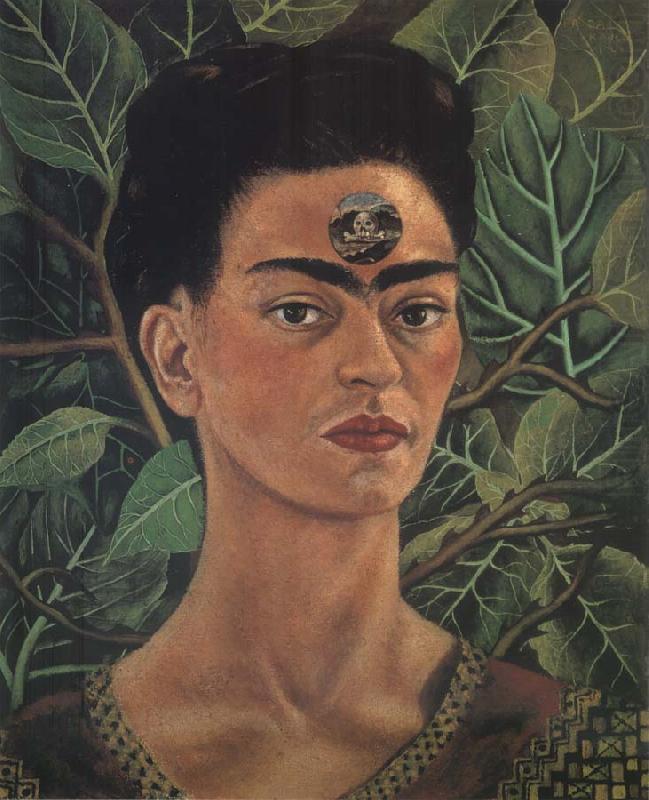 Thinking about death, Frida Kahlo
